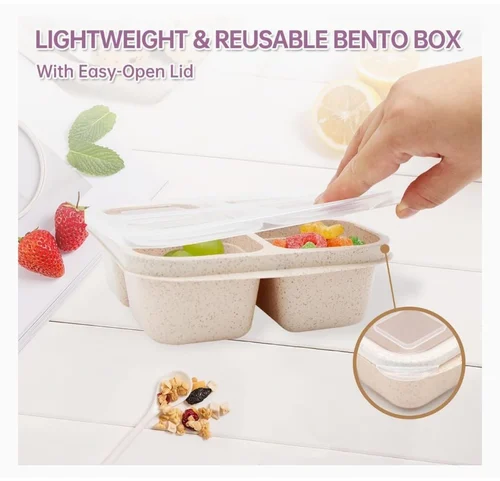 Plastic Snack Container Set